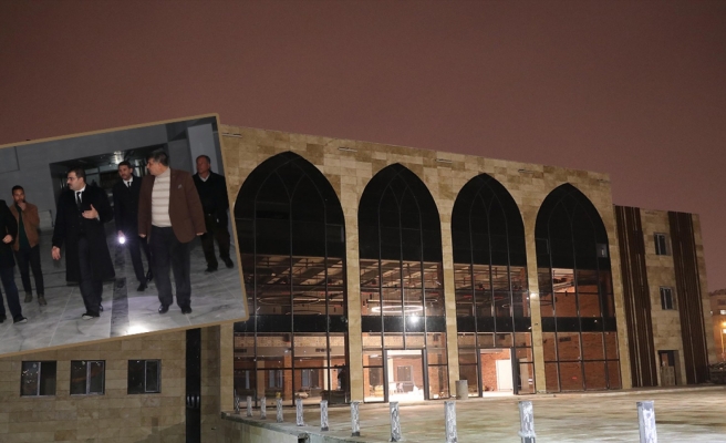 İbrahim Tatlıses Kültür Merkezi’nin yapımında sona gelindi