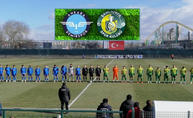 Şanlıurfaspor başkentte mağlup