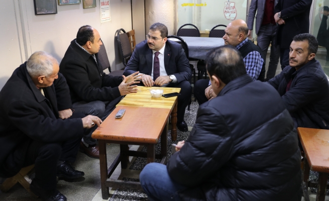 Başkan Canpolat’tan esnaf ve vatandaşlara ziyaret