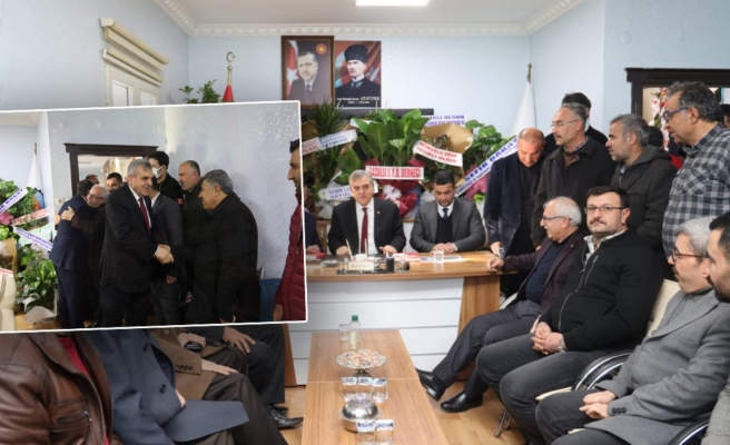 Beyazgül’den yeni başkana hayırlı olsun ziyareti