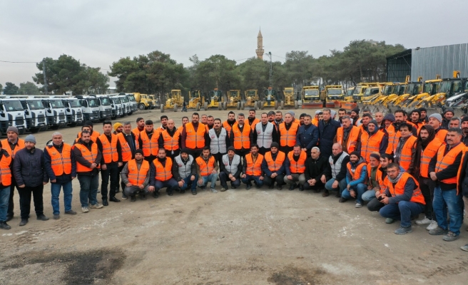 Büyükşehir karla mücadele için teyakkuzda bekliyor