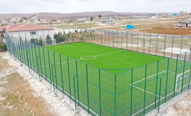 Karaköprü kırsalına spor yatırımı