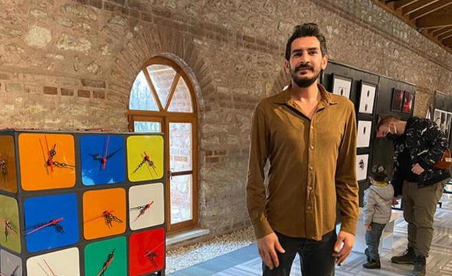 YTÜ Bienali’nde Urfalı öğrencinin eseri beğeni topladı