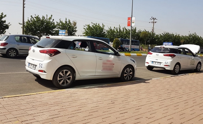 Şanlıurfa'da direksiyon sınavlarına kar engeli