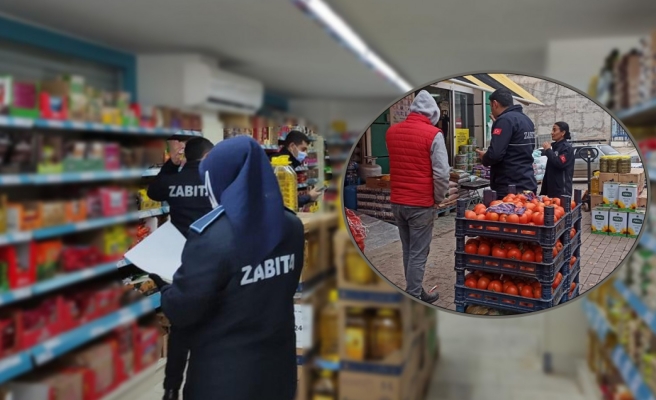 Zabıta ekiplerinden fiyat denetimi