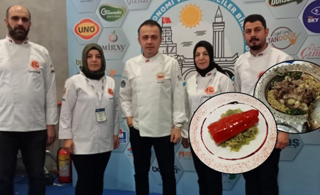 Urfalı aşçılardan Antalya’daki fuarda büyük başarı