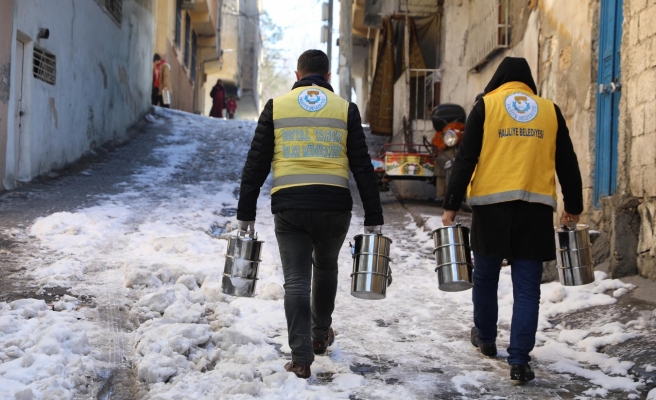 Haliliye’den 712 haneye sıcak aş