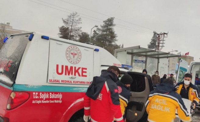 Şanlıurfa’da sağlık çalışanlarının zorlu kış mesaisi