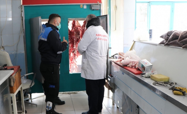 Haliliye’de kasap ve fırınlara denetim