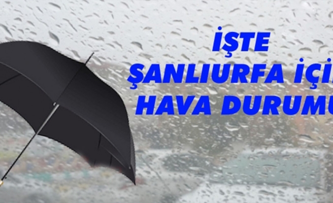 Urfa’da bugün kar bekleniyor mu?