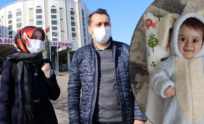 Urfa'da bir bebek 'yaşamak için' yardım bekliyor