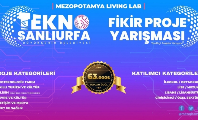 Şanlıurfa’da yenilikçi fikir projeleri yarışacak
