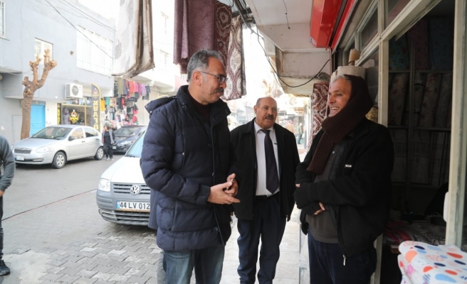 Başkan Kuş, esnaf ve vatandaşlarla bir araya geldi