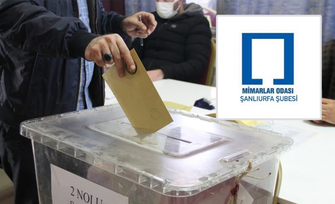 Şanlıurfa Mimarlar Odası yeni başkanını seçiyor