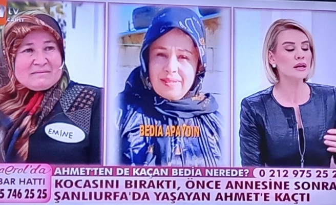 Urfa'ya kuma olarak geldi! Ailesi Bedia'yı arıyor