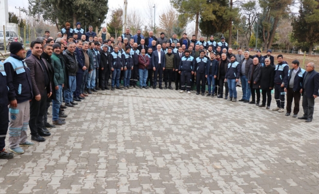 Başkan Aksoy'dan karla mücadele ekibine teşekkür