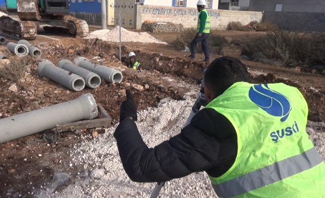 Viranşehir’de altyapı çalışmaları sürüyor