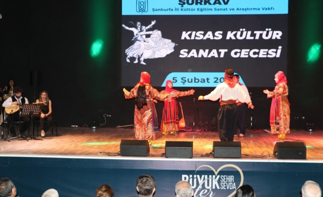 Kısas Kültür ve Sanat gecesi büyük ilgi gördü