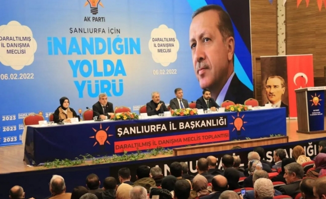 AK Parti Şanlıurfa'dan istişare için yeni toplantı formatı!