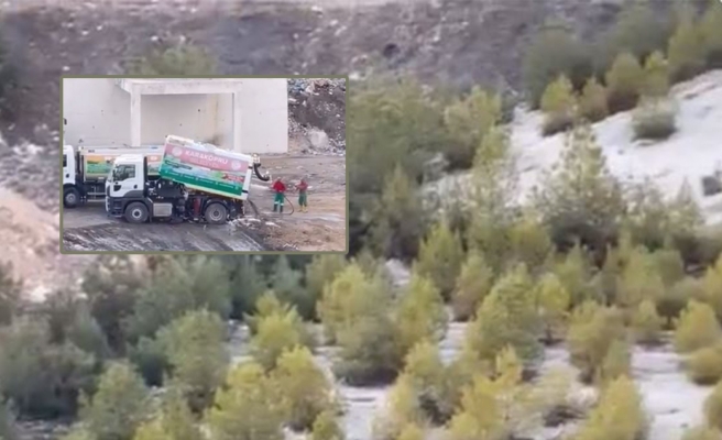 Ormanlık alana çöp döküldüğü iddia edildi