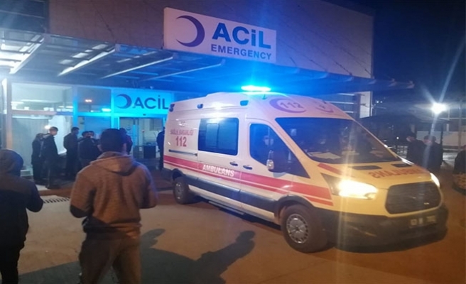 Suruç yolunda gece yarısı korkutan kaza!