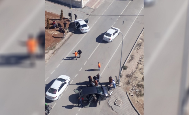 Karaköprü'de zincirleme kaza! Yaralılar var