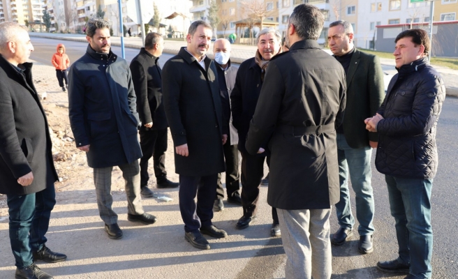 Baydilli Seyrantepe'de oluşan sorunları yerinden inceledi