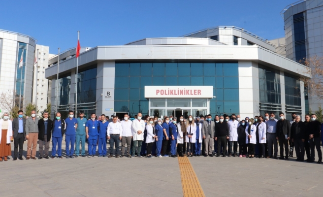 Urfa’daki hastaneye ISO 9001 kalite belgesi verildi