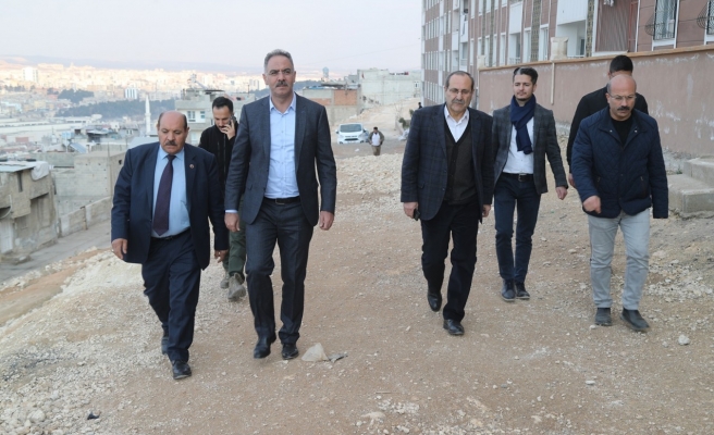 Başkan Kuş, park yapımını yerinde inceledi