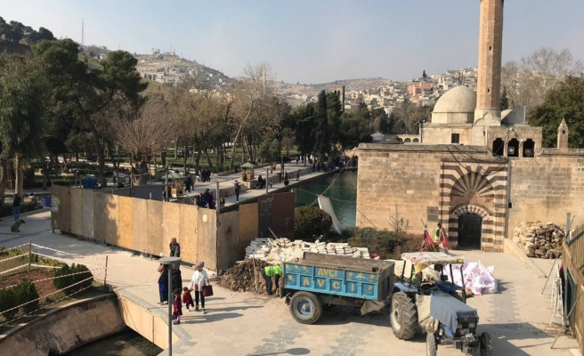 Balıklıgöl inşaat alanına döndü