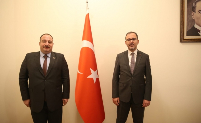 Ekinci, Bakan Kasapoğlu’ndan destek sözü aldı