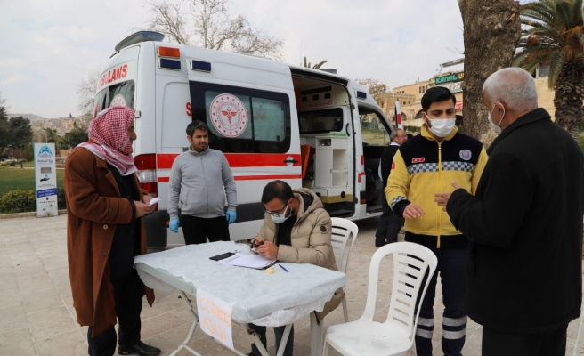 Balıklıgöl'de vatandaşlar aşılanıyor