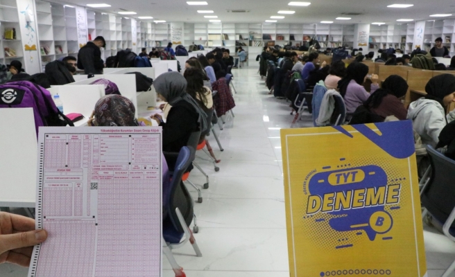 Haliliye’de öğrencilere deneme sınavı