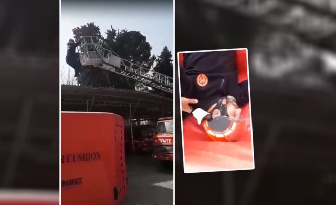 Yaralanan itfaiye erinin sağlık durumuna ilişkin açıklama