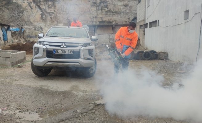 Birecik’te vektörle mücadele çalışması