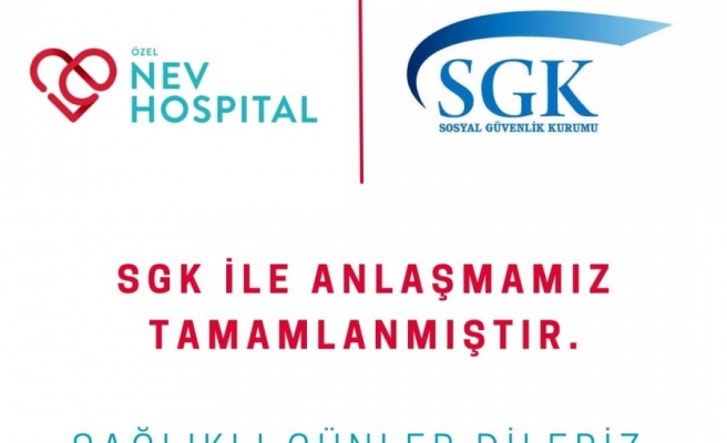 SGK ile anlaştı! Hasta kabulüne başlamıştı