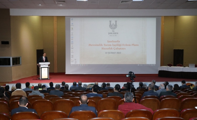 Şanlıurfa'da mevsimlik tarım işçilerinin sorunlarına ışık tutacak proje başladı