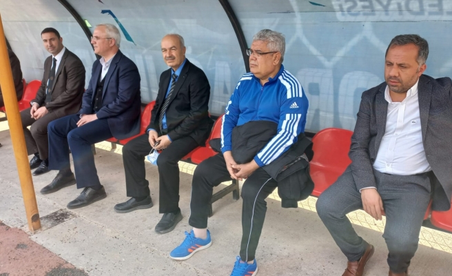 Başkan Aslan, antrenmanı izledi