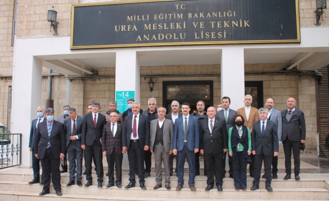 Suriyelileri mesleki eğitime teşvik eden projenin tanıtımı Urfa'da yapıldı