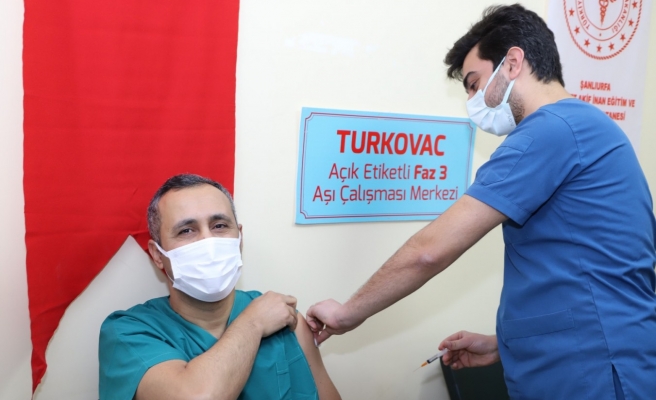 Şanlıurfa’da Turkovac aşısı