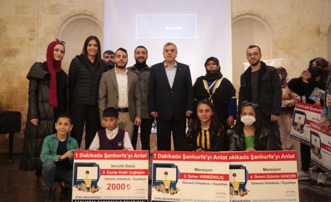 Öğrenciler Şanlıurfa’yı bir dakikada anlattı