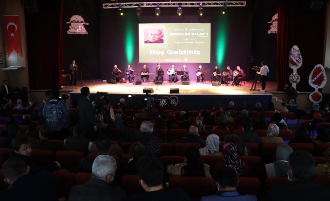 Abdullah Balak’ı anma gecesine yoğun ilgi