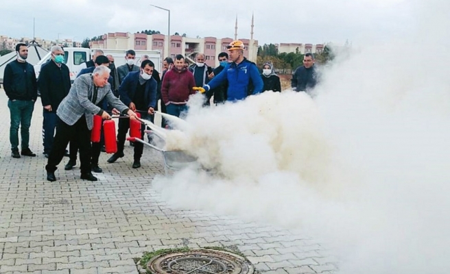 Harran Üniversitesi personellerine afet eğitimi