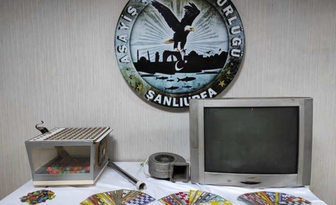 Şanlıurfa’da kumar oynayanlara ceza yağdı