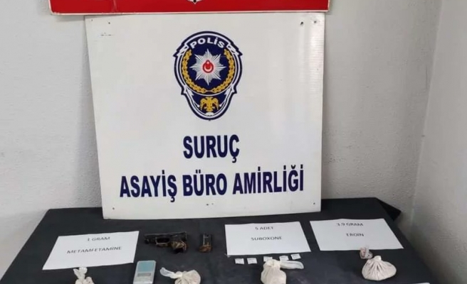 Suruç'ta zehir tacirlerine baskın!