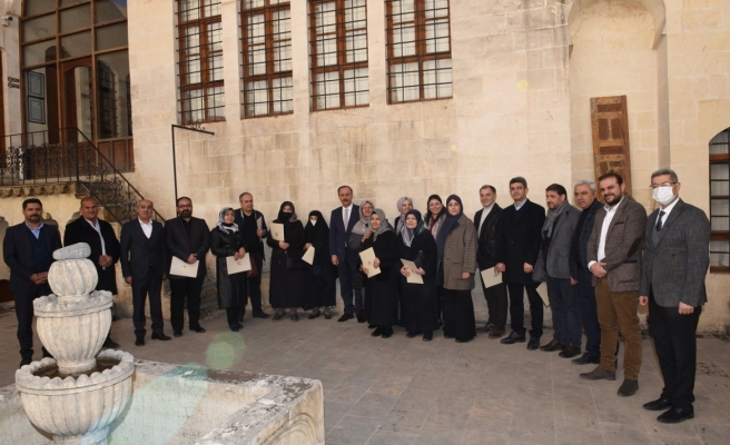 Buluntu Hoca’nın varislerinden anlamlı bağış