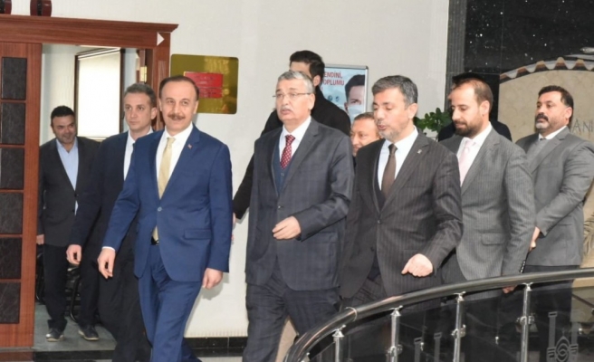 Celalettin Güvenç Urfa’da temaslarda bulundu