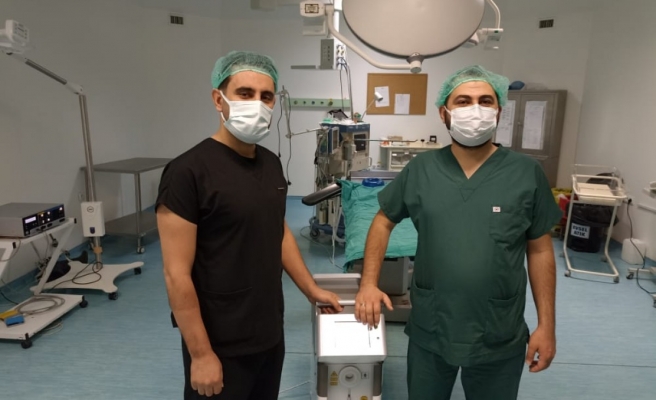 Viranşehir’de lazer yöntemiyle ilk ameliyat
