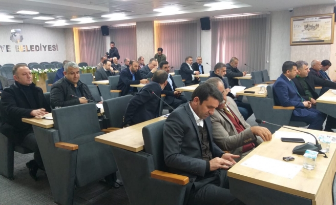 Haliliye Meclisi'nde komisyon raporları görüşüldü