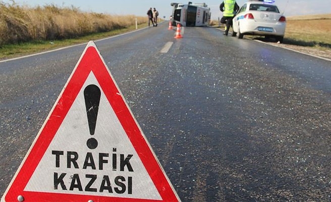 'Ölüm yolunda' zincirleme trafik kazası